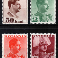 Romania 1934, LP 108, Carol II fara "Posta", seria, MNH LUX!