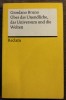 Giordano Bruno - Uber das Unendliche, das Universum und die Welten - Carte in Germana, Reclam, 2004
