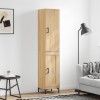 VidaXL Dulap &icirc;nalt, stejar sonoma, 34,5x34x180 cm, lemn prelucrat 3199108