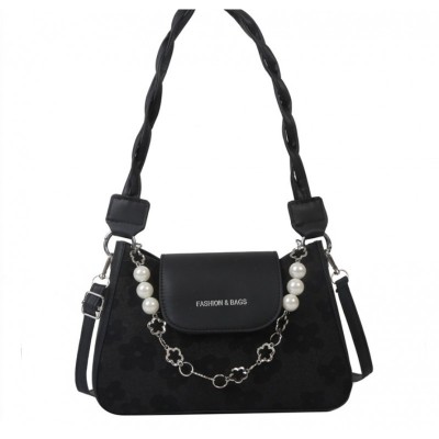 Geanta de umar eleganta pentru dame, colectia Black Fashion Bags, T246 foto
