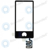 Panou tactil digitalizator negru pentru iPod Nano 7G