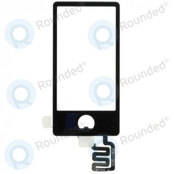 Panou tactil digitalizator negru pentru iPod Nano 7G foto