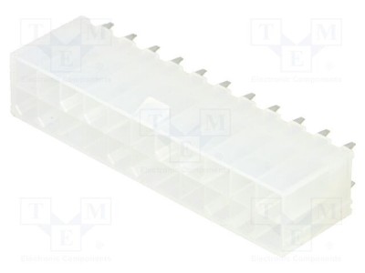 Conector cablu-placă soclu tată Mini-Fit Jr 4,2mm PIN 22 THT MOLEX foto