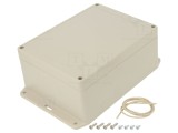 Carcasă Universală cu Lame de Fixare 125x165x75 mm