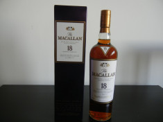 Macallan 18 YO sherry - editia 2016 foto