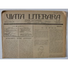 VIATA LITERARA , SAPTAMANAL , No. 42 , 1927