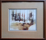 Ernst BALLUF (1921-2008)-Brazi uscaţi, reproducere print de calitate