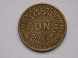UN SOL DE ORO 1957 PERU