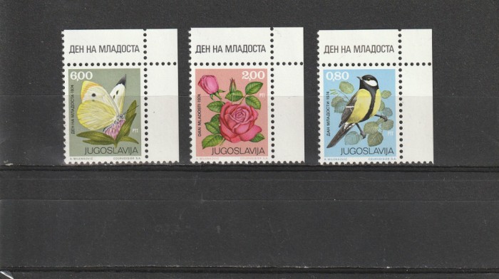 Fauna,flora ,ziua tineretului ,Iugoslavia,