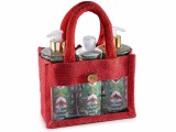 Set cosmetice cadou Craciun cm 19x10x18 H