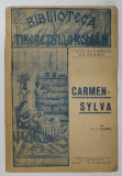 CARMEN - SYLVA de N.I. ADAMIU , BIBLIOTECA TINERETULUI ROMAN , SERIA &#039;&#039; FAPTE SI OAMENI DE SEAMA &#039;&#039; , EDITIE INTERBELICA