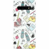 Husa silicon personalizata pentru Samsung Galaxy S10, School
