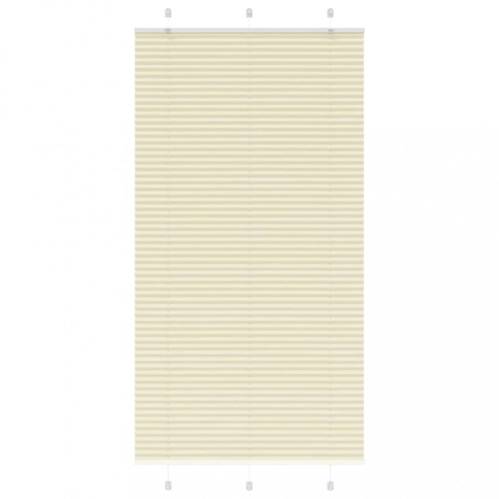 Gossi jaluza plisata crem 105x200 cm latime tesatura 104,4 cm