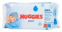 ?erve?ele umede Huggies Pure 56buc foto