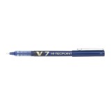 Cumpara ieftin Roller V7 Hi-Tecpoint Pilot 0.7 mm varf mediu Roller Pilot V7 Hi-Tecpoint 0.7 mm albastru