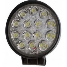 Proiector LED Auto Offroad 42W/12V-24V, 3080 Lumeni, Rotund, Spot Beam 30 Grade Super Slim - KWC42W