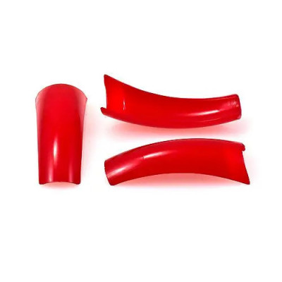 Tipsuri roşii pentru manichiura French Inginails, 100buc foto