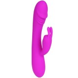 High Tech-Vibrator Smart cu Rabbit, 30 Moduri Hunter-12 Trepte