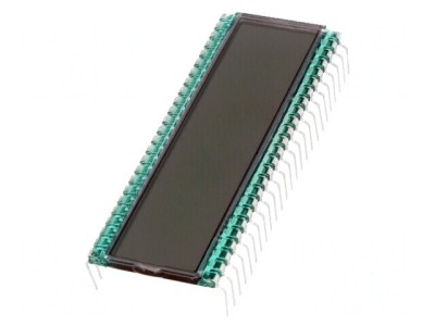 Afişaj LCD 7 segmente STN 6 digiţi 20&amp;divide;70&amp;deg;C foto