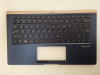 Carcasa superioara cu tastatura palmrest Laptop, Asus, ZenBook 13 UX333FA, UX333FN, UX434FN, 13N1-6AA0M02, 13NB0JV0P14011, 90NB0JV3-R32US0, iluminata,