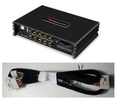 Pachet amplificator dedicat Hyundai Kia modele pana in 2009 NAM-1 DSP Nakamichi NDSK4285 CarStore Technology foto