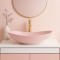Lavoar pentru blat Rea Royal Powder Pink Matt