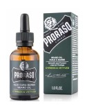 Ulei Pentru Barbă, Proraso, Cypress And Vetiver Beard Oil, Hrănire Și Catifelare Barbă, Strălucire Și &Icirc;ngrijire, 30 ml