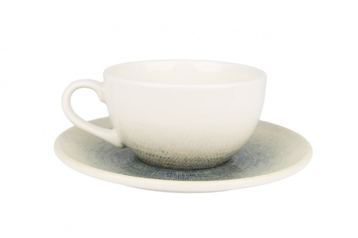 Bonna Sway - Ce&Egrave;ti de cafea &Egrave;i farfurie - 250.0 cc - Por&Aring;&pound;elan - 6er set