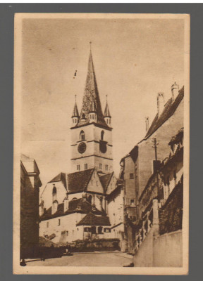 CPIB 15581 CARTE POSTALA - SIBIU. VEDERE, RPR LIBRARIA NOASTRA foto