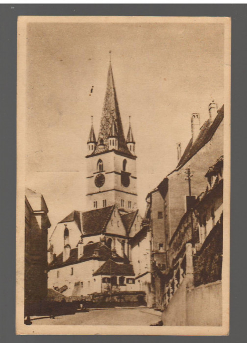 CPIB 15581 CARTE POSTALA - SIBIU. VEDERE, RPR LIBRARIA NOASTRA