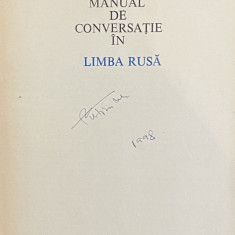 Manual de conversație în limba rusă - Sima Borlea