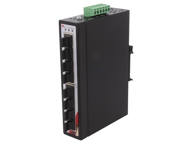 Switch Ethernet neadministrabil 8 porturi 12-48VDC