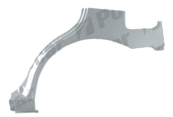 Segment reparatie aripa spate Hyundai Accent, 01.2001-12.2003 ,Partea Dreapta, Spate, 4 usi