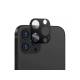 Folie de protectie Camera Spate Techsuit pentru Apple iPhone 14 Pro Max / 14 Pro Sticla Securizata Neagra