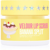 Jeffree Star Cosmetics Banana Fetish Velour Lip Scrub exfoliant din zahar de buze Banana Split 30 g