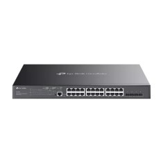 Switch 24 porturi PoE RJ45 Gigabit, 4 x SFP Gigabit, L2 Management, 1U - TP-Link Omada SG3428MP