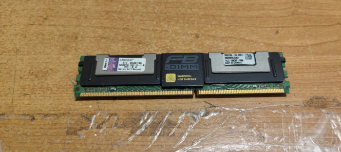 Ram Server Kingston 2GB PC2-5300F KTD-WS667-4g