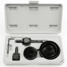 VOREL Set de fierestrau pentru gauri, 11 buc., 19-64 mm 22570 foto