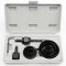 VOREL Set de fierestrau pentru gauri, 11 buc., 19-64 mm 22570