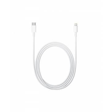 Cablu Date Apple Fast Charge USB-C Lightning Alb Original foto