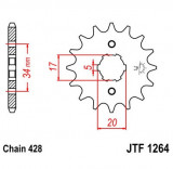 Pinion fata 15 dinti pas lant 428 &ndash; Honda CBR 125 R - CBR 125 R4-R9 - Kymco Quannon (06-07) 125cc, Oem