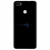 Husa silicon pentru Huawei Y6 Pro 2017, Heartbeat