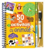 50 de activități cu animale - Hardcover - *** - Girasol