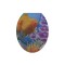 Capac pentru WC cu burete, Goldfish, KY5020, 400 x 360 mm
