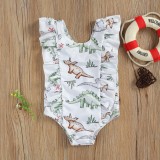 Cumpara ieftin Costum de baie Jurassic Drool (Marime: 90, Model: Dinozauri verzi)