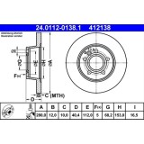 Disc frana ATE 24.0112-0138.1