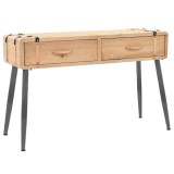 Masă consolă Lemn masiv de brad 115x40,5x76 cm