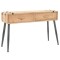 vidaXL Masă consolă Lemn masiv de brad 115x40,5x76 cm 245772