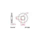 MBS Pinion fata 520 Z22 Polaris ATV, Cod Produs: JTF332322