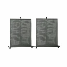 Jaluzele cu ventuze Amio 2buc 45cm Negru Garage AutoRide foto